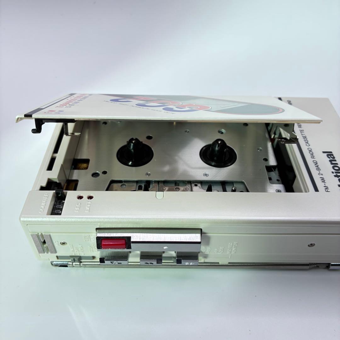 National RX-1910 ポータブルラジカセ AM-FM 2-BAND