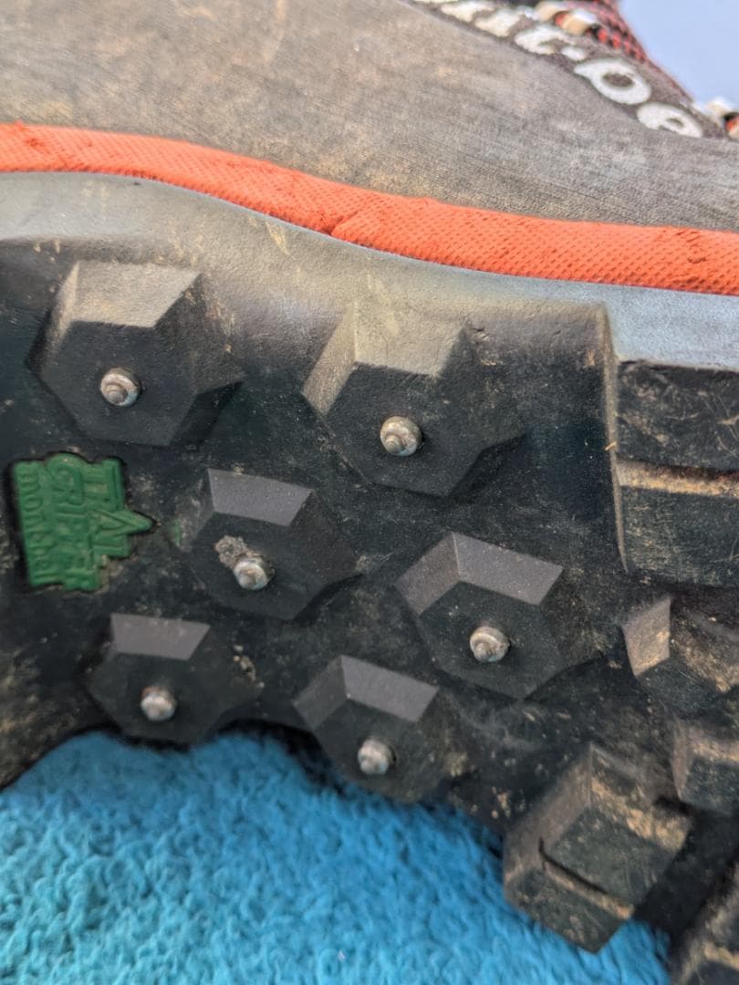 ★モンベル　プロテクションロガーブーツ　25.0★中古　チェンソーブーツ　林業