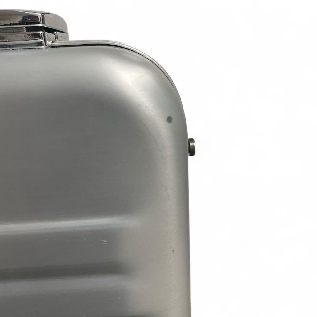 ゼロハリバートン アタッシュケース アルミ シルバー 鍵付き