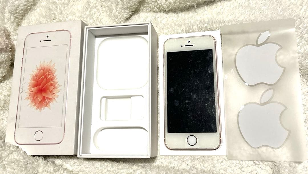 iPhoneSE 第1世代 ローズゴールド 16GB バッテリー92％ 箱付き