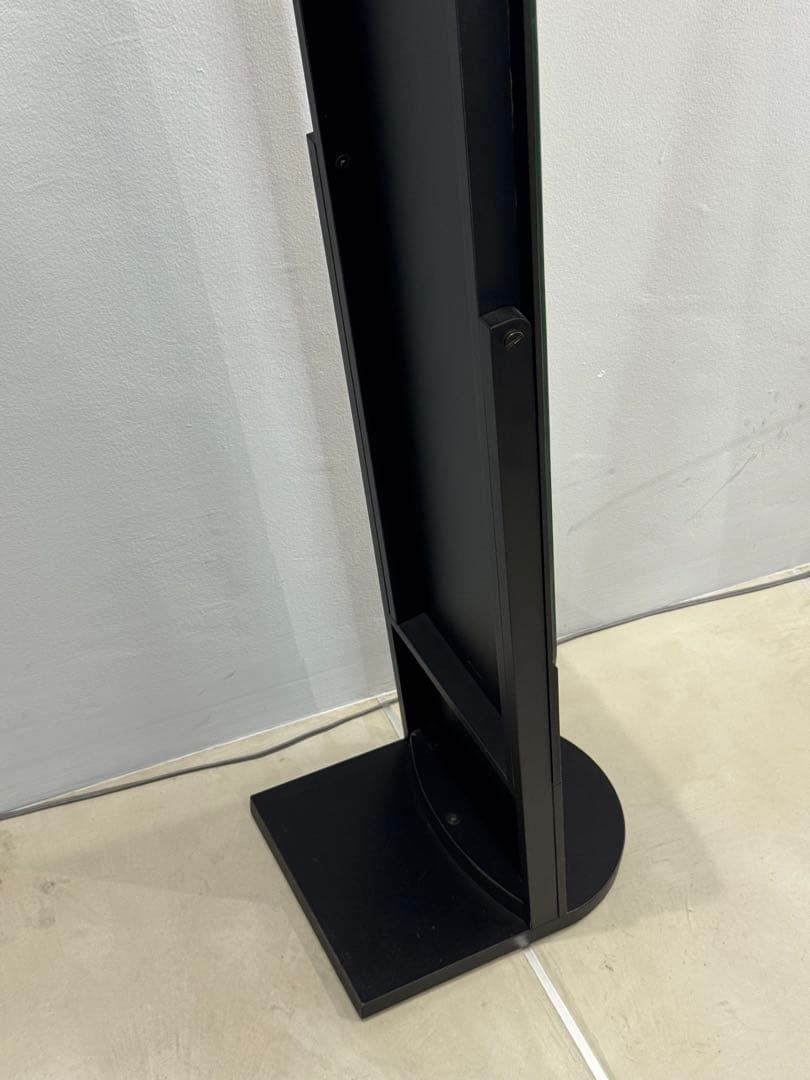 80's SHISEIDO スタンドミラー 姿見 スペースエイジ ポストモダン