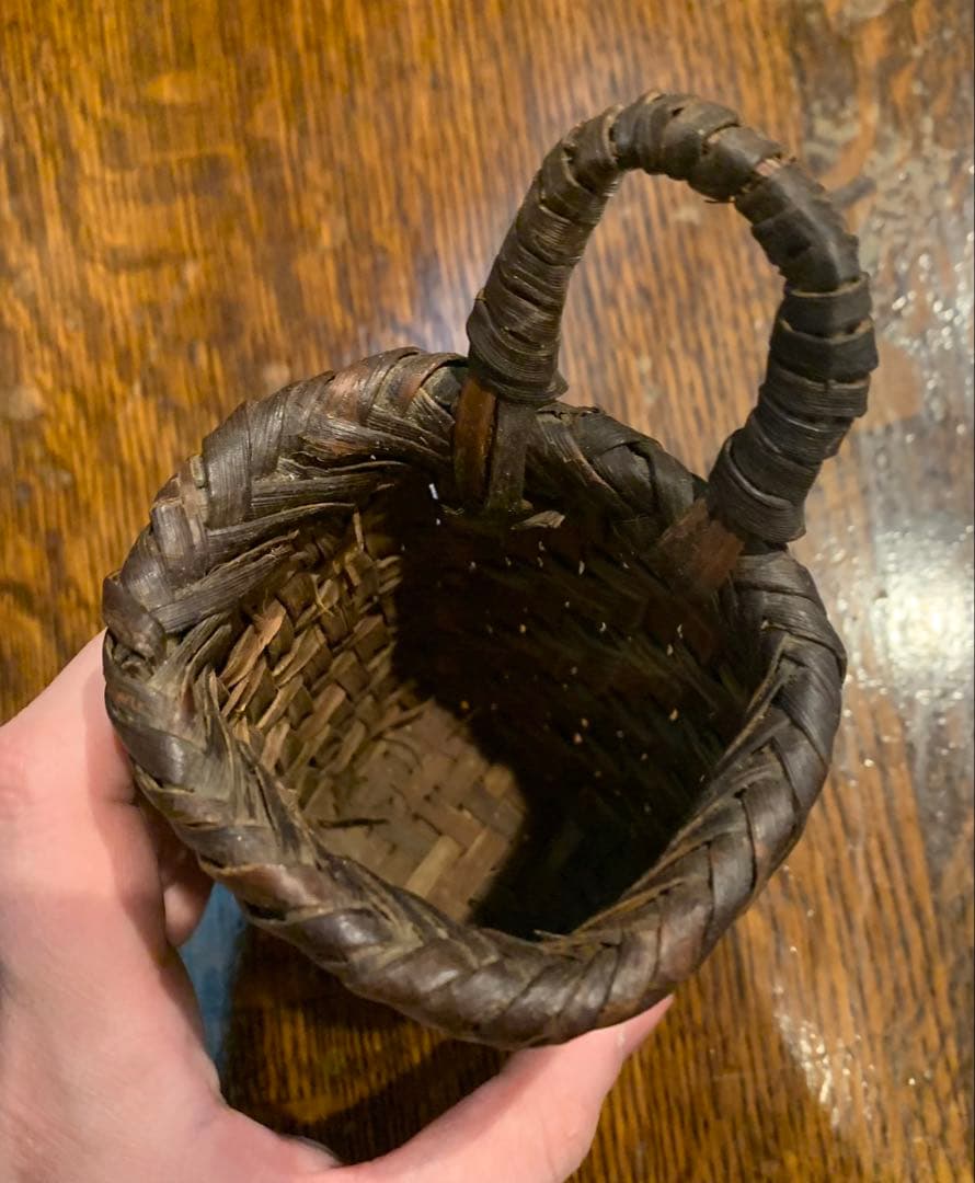 山葡萄　掛花入