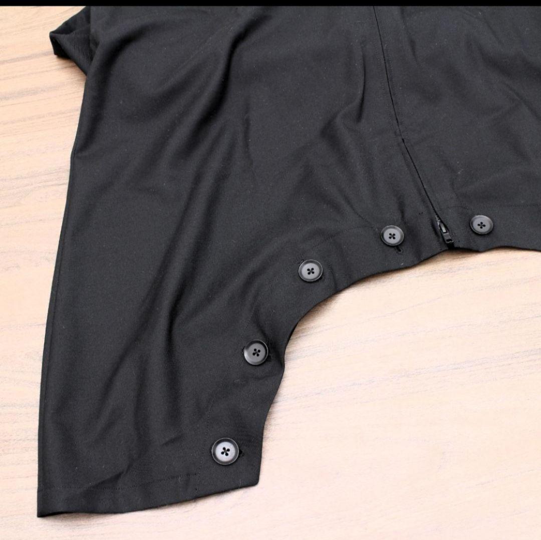 お*引様 GroundY21ssファスナーつなぎ オーバーオール オールインワン