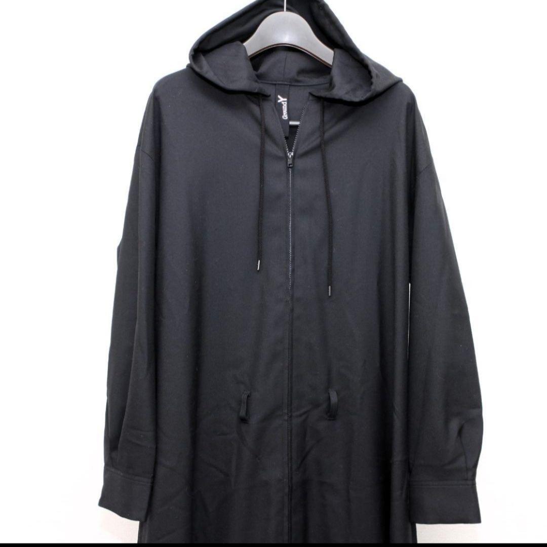 お*引様 GroundY21ssファスナーつなぎ オーバーオール オールインワン