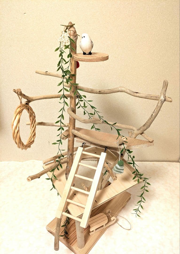 バードアスレチック67 流木 バードジム　バードトイ　クリスマス