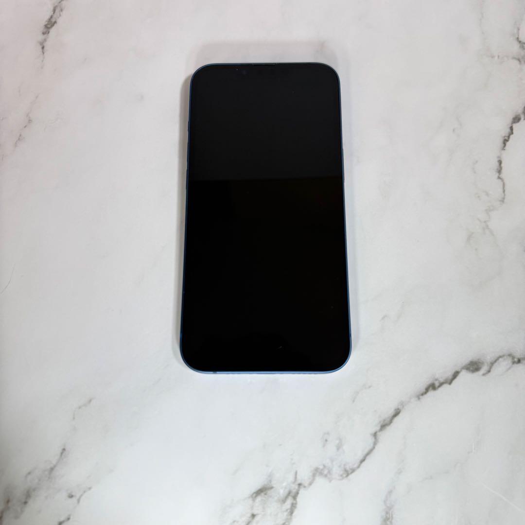 ★純正バッテリー99% iPhone 13 128GB SIMフリー ブルー