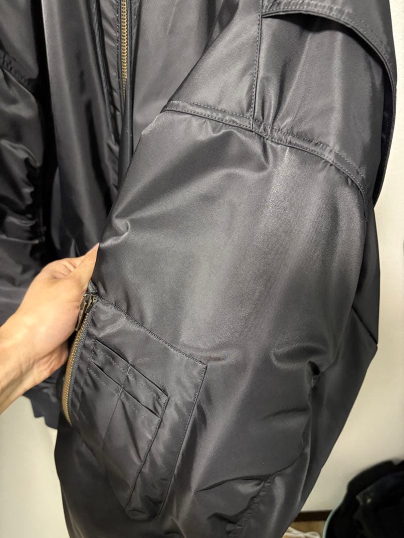 BALENCIAGA カレッジロゴ　ボンバージャケット　最安値