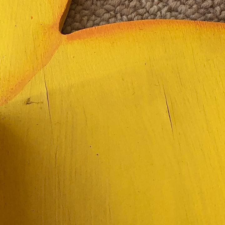 大きな ひよこ 壁飾り アンティーク 黄色 小物入れ イースター ヴィンテージ