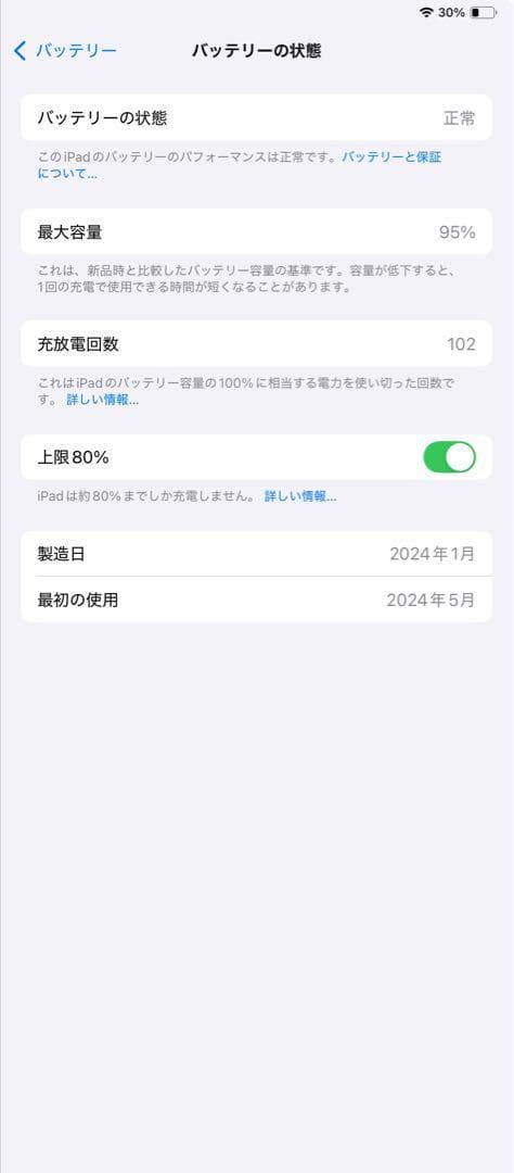 iPad air 第6世代 256GB Wi-Fiモデル ブルー