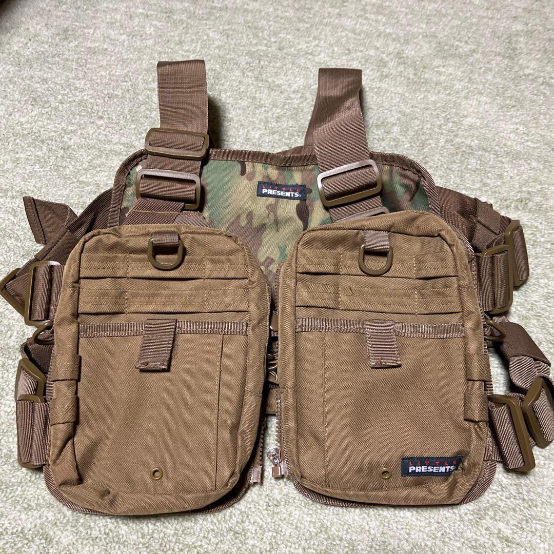 LITTLE PRESENTS フィッシングベスト 渓流釣りルアー３５個付き