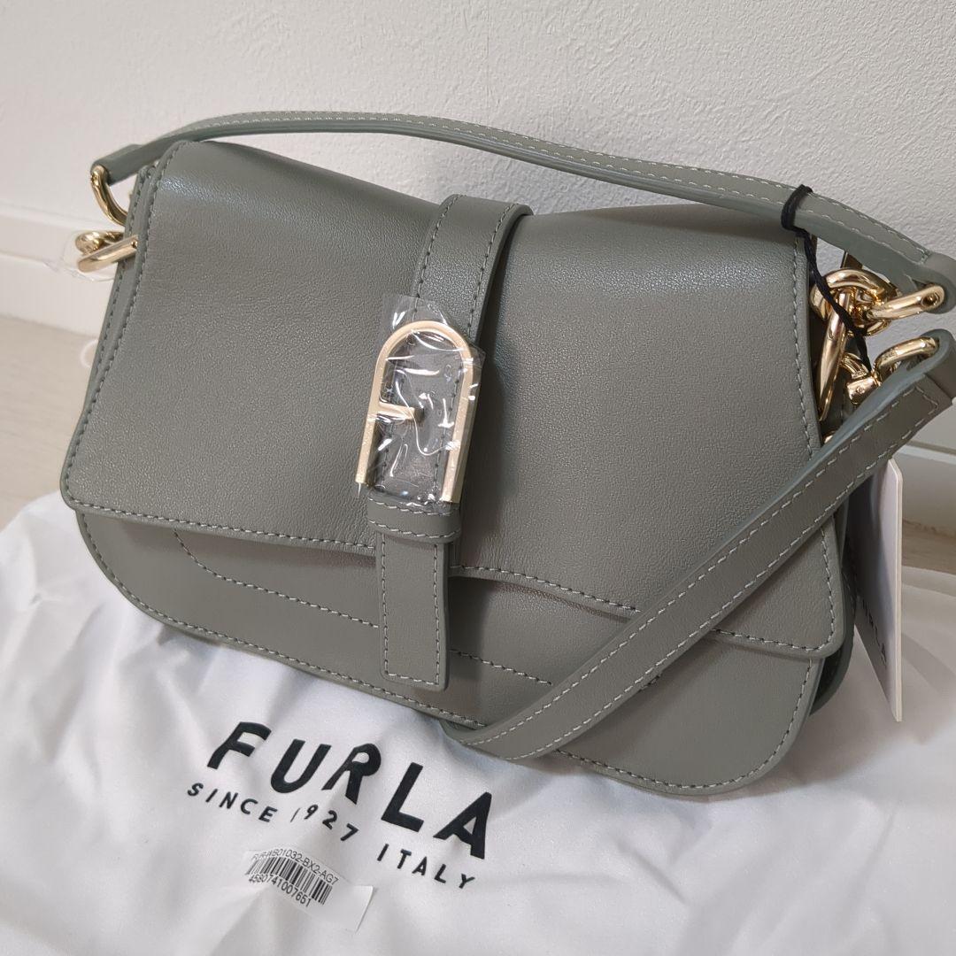 ポリゴンFURLA フルラ Flow トップハンドル MINI