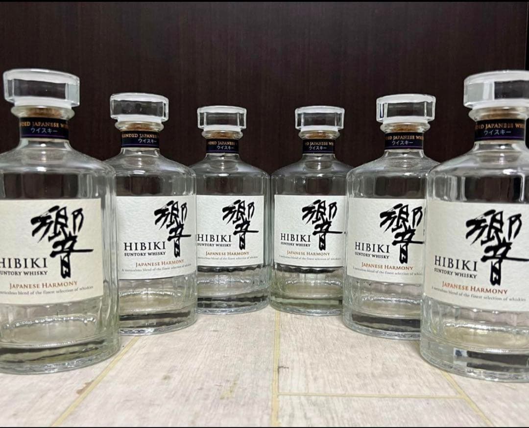 【響】ジャパニーズハーモニー 空き瓶　12本