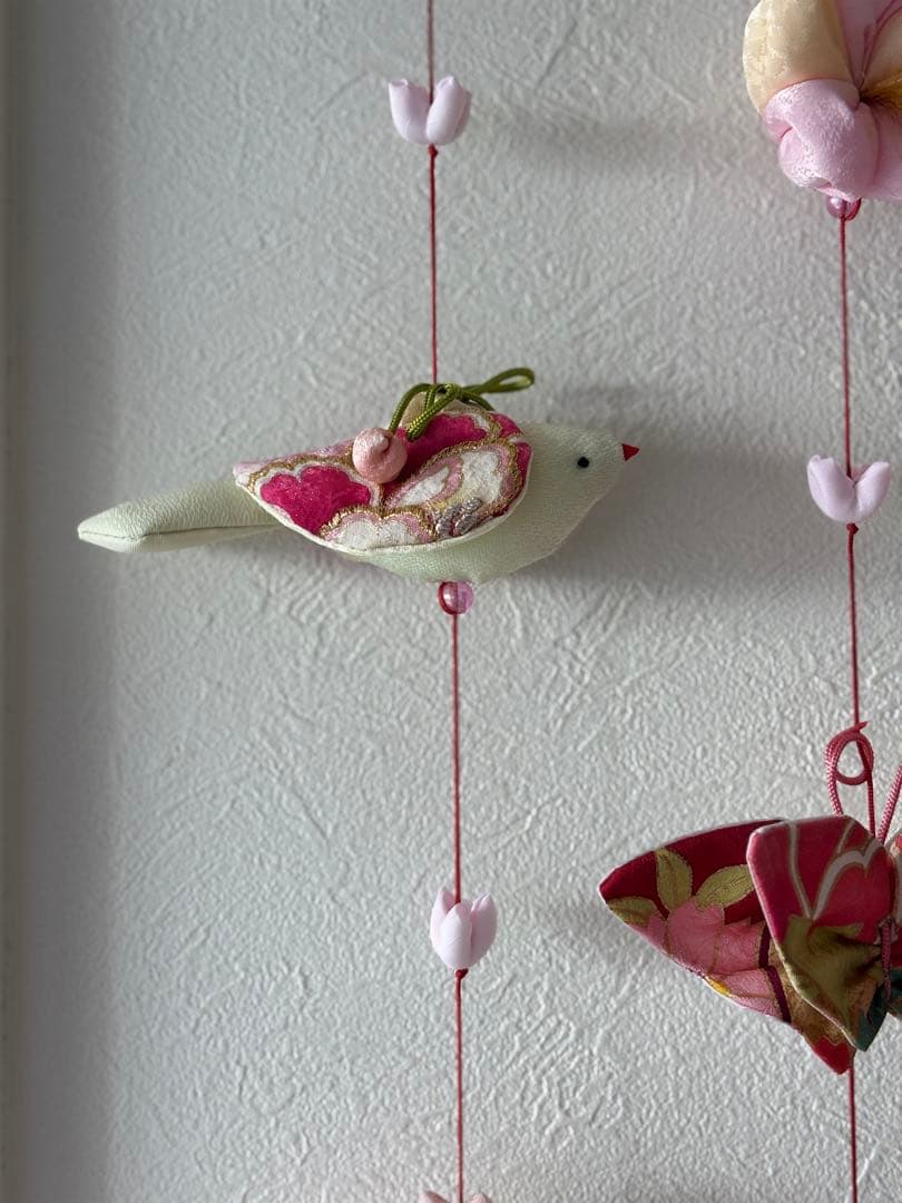 可愛いつるし雛No.186 壁掛けタイプ・ひな祭り・桃の節句・さげもんつるし飾り