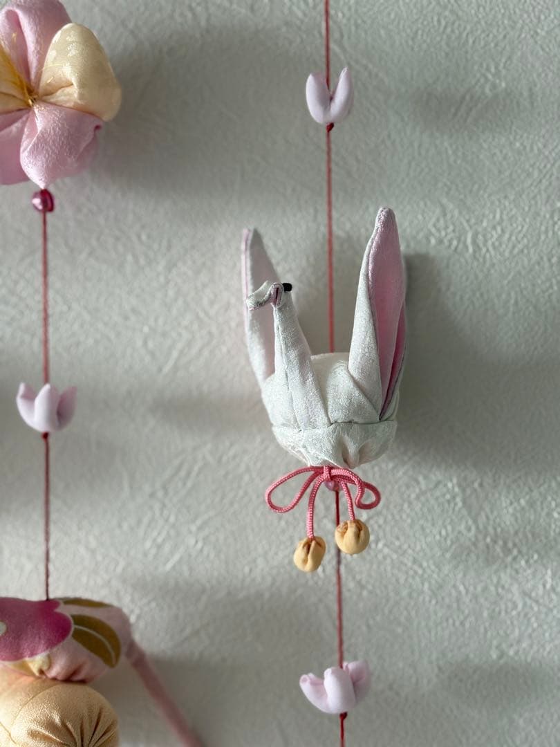 可愛いつるし雛No.186 壁掛けタイプ・ひな祭り・桃の節句・さげもんつるし飾り