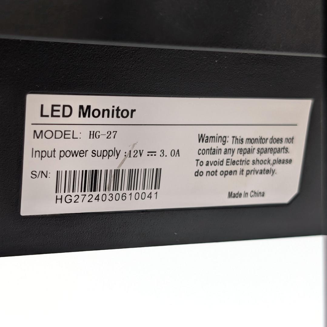 cocopar HG-27 27インチ 100Hz ゲーミングモニター