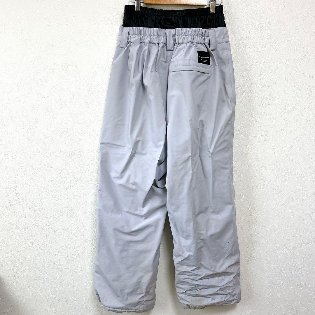 ダブルエーハードウェア スノーボードウェア レディース L 上下セット パープル