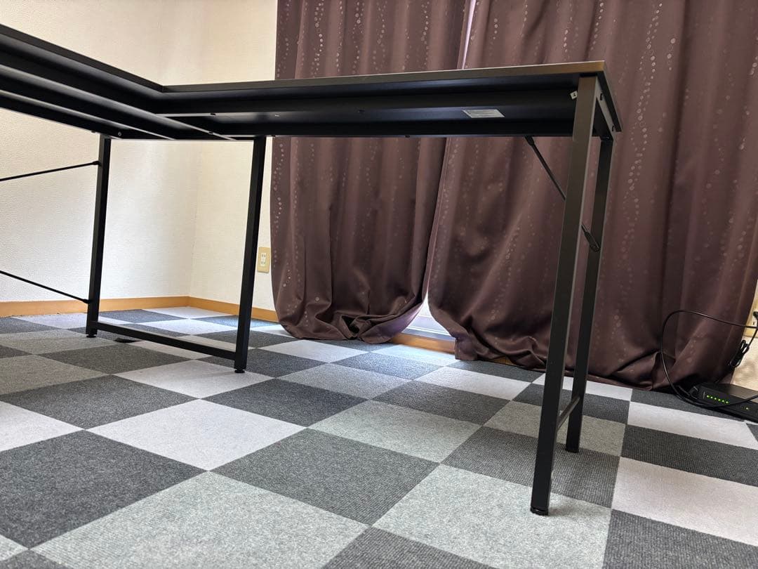 けーさん専用　L字型パソコンデスク ブラック