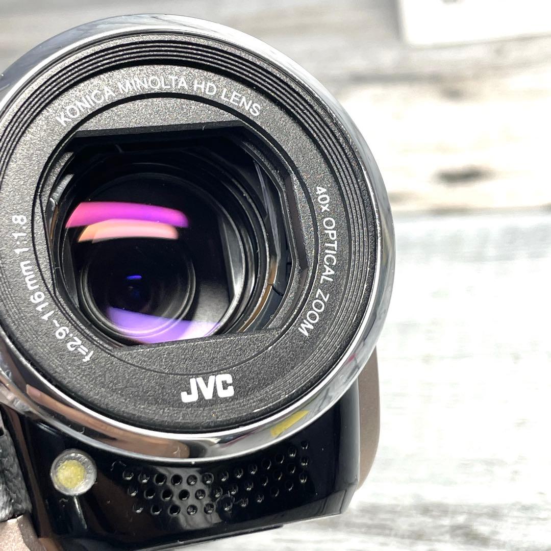 【美品】JVC KENWOOD ビデオカメラ EVERIO GZ-E265