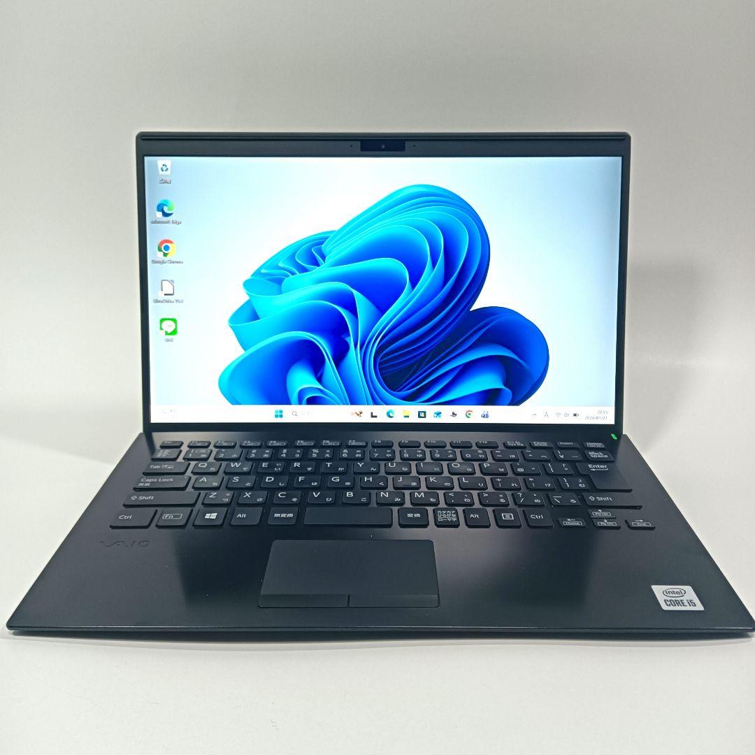 VAIO Pro PK 薄型 ノートパソコン i5 第10世代 SSD搭載