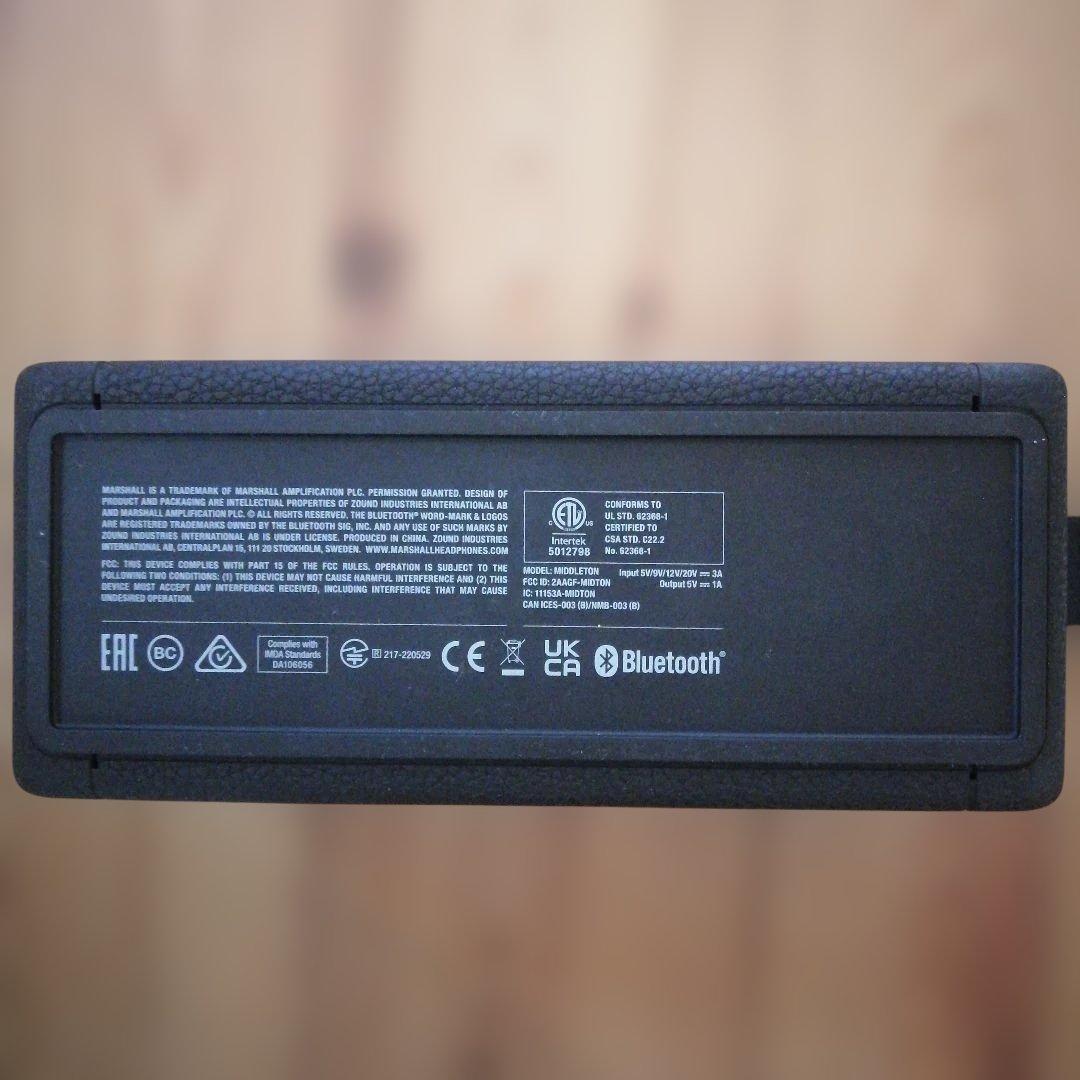 Marshall Middleton ミドルトン ワイヤレススピーカー②