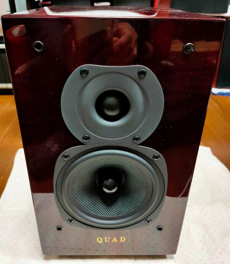 QUAD 11L²　2ウェイスピーカー ピアノローズウッド クリアサウンド