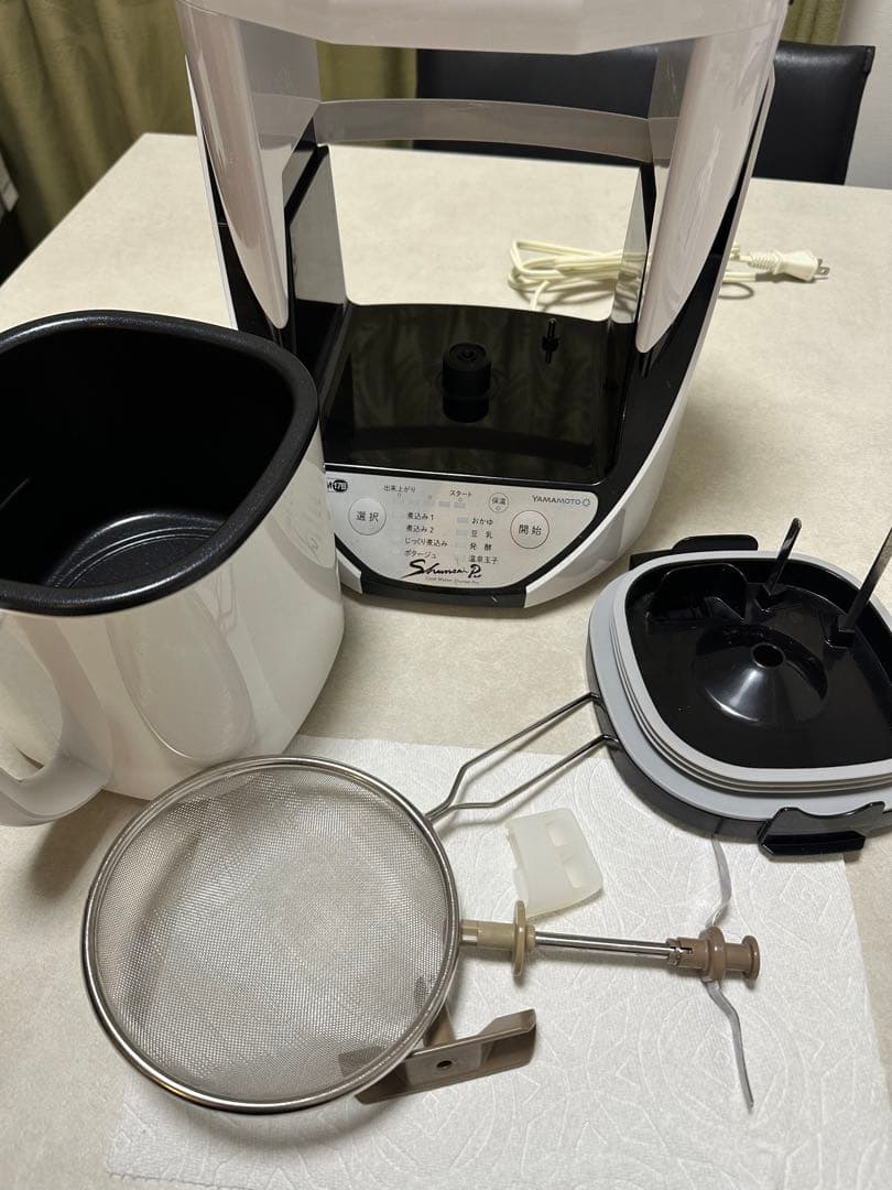 美品　YAMAMOTO クックマスター旬彩 pro スープメーカー　山本電気