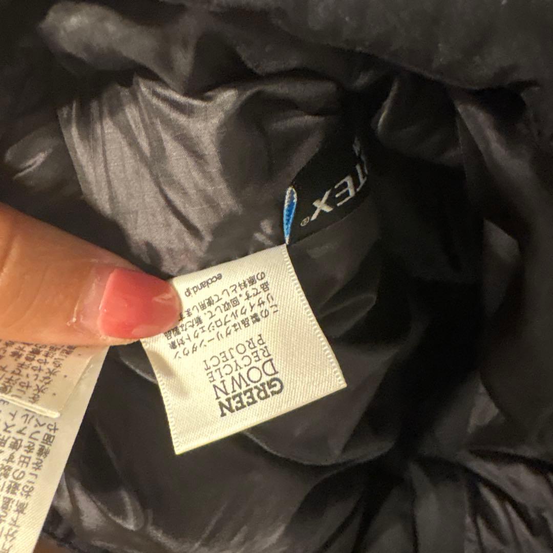 マタニティ　赤ちゃん　ダウン　ノースフェイスケープ付きダウン　Lサイズ