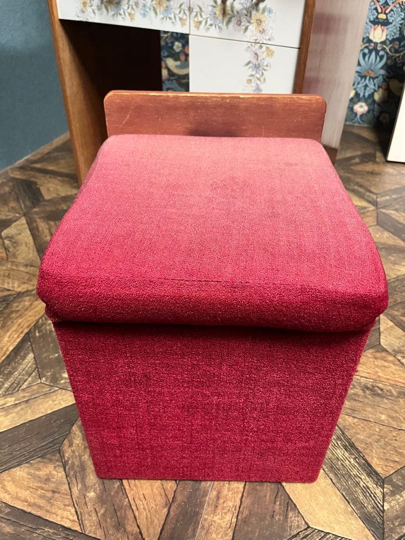 鏡台 ドレッサー 椅子 セット インテリア 昭和レトロ 当時物 花柄レトロポップ