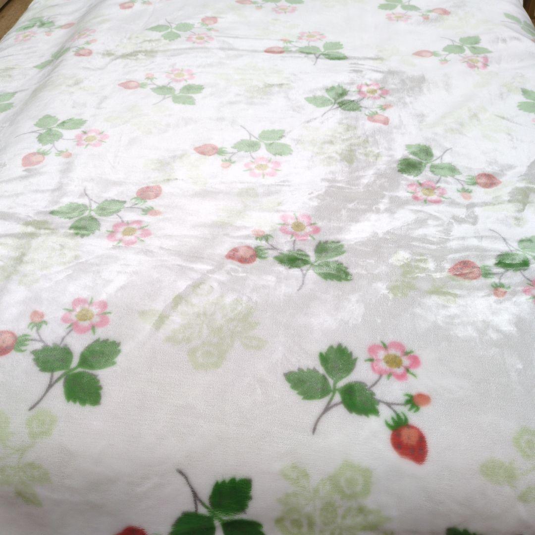 西川ウェッジウッドリバーシブル毛布グリーン2枚組