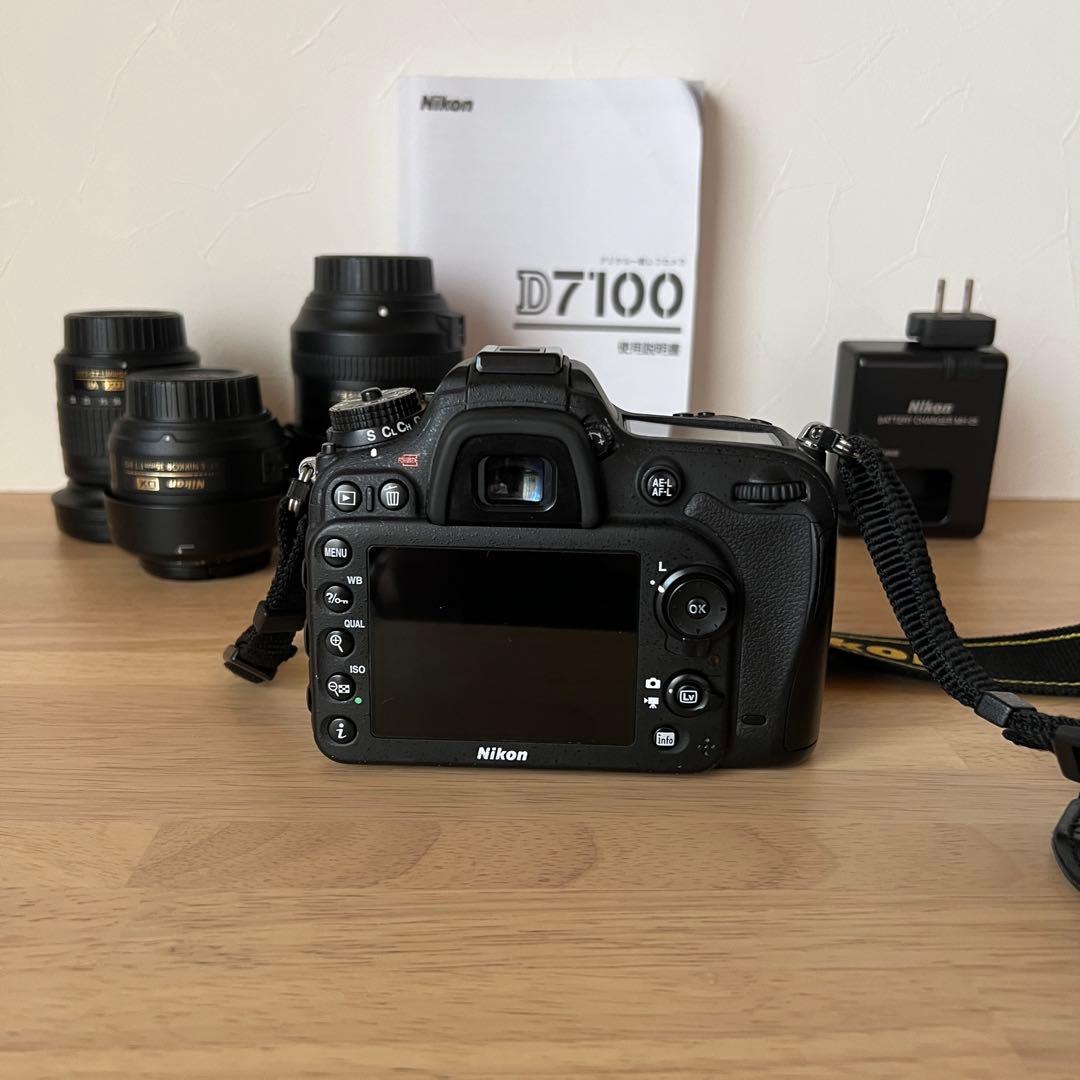 NikonD7100 18-300ズーム、35mm単焦点、10-20超広角セット