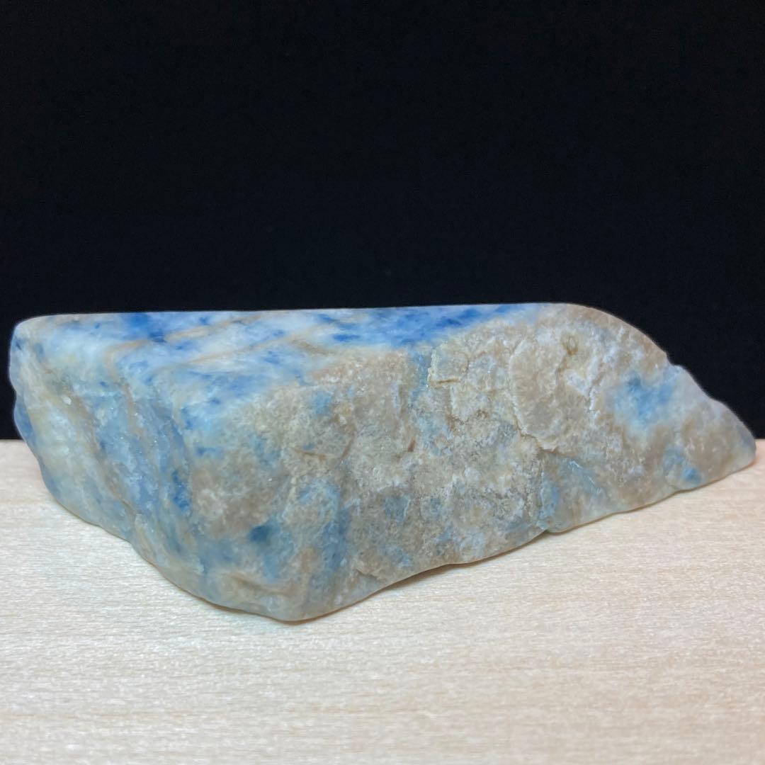 糸魚川翡翠　インクブルー　入りコン沢 青翡翠　翡翠輝石　原石　30.7ｇ