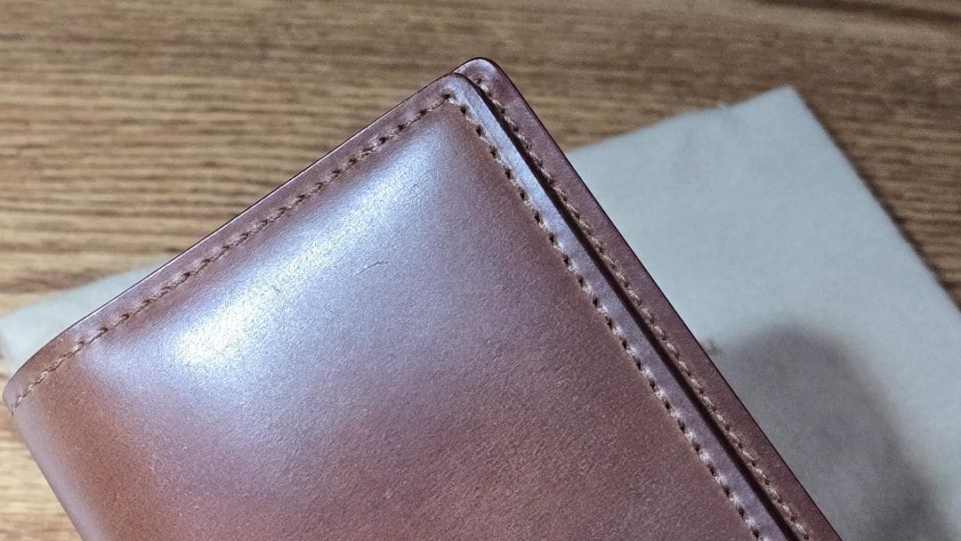 GANZO SHELL CORDOVAN 2 (シェルコードバン2) 名刺入れ