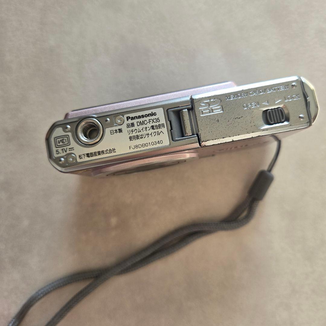 【動作確認済み・付属品あり】Panasonic デジカメ DMC-FX60