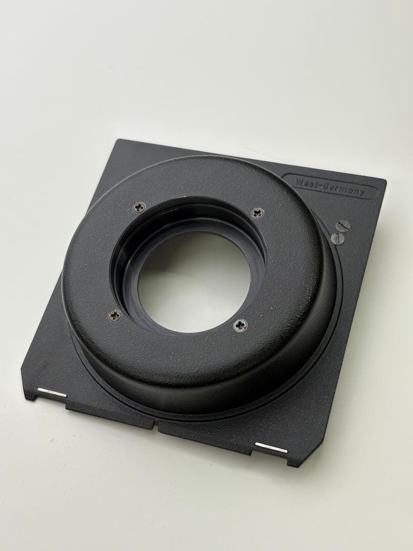 フィルムカメラ Linhof 4x5 recessed Lens board copal 0