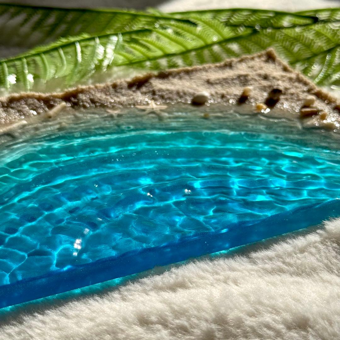 インテリアアート　雑貨　海の置き物　オーシャン　美ら海　珊瑚礁