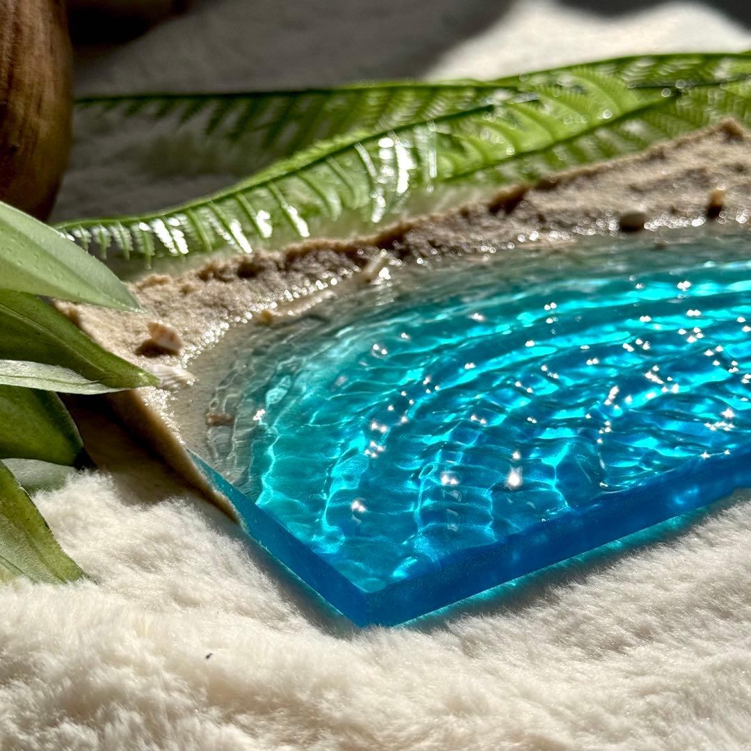 インテリアアート　雑貨　海の置き物　オーシャン　美ら海　珊瑚礁