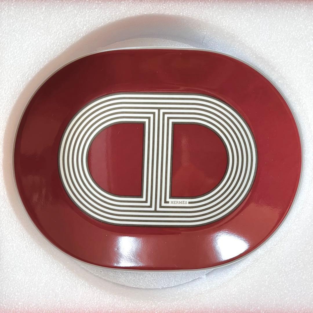 【廃盤 4色セット 新品】エルメス　ラリー　オーバルプレートミニ　15cm
