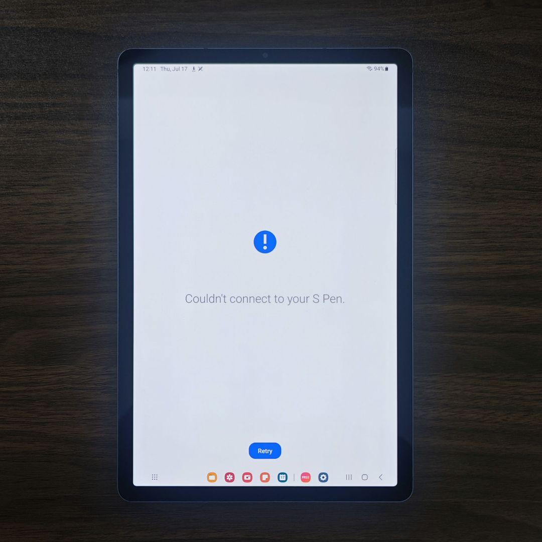 Samsung Galaxy Tab S6 キーボードカバー付き
