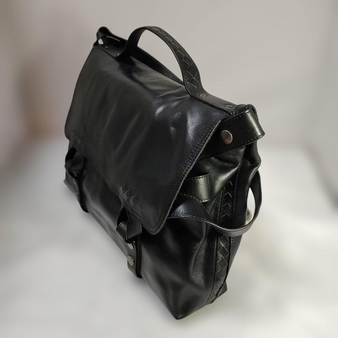 BOTTEGA design 本革シープスキンショルダーバッグ 未使用品