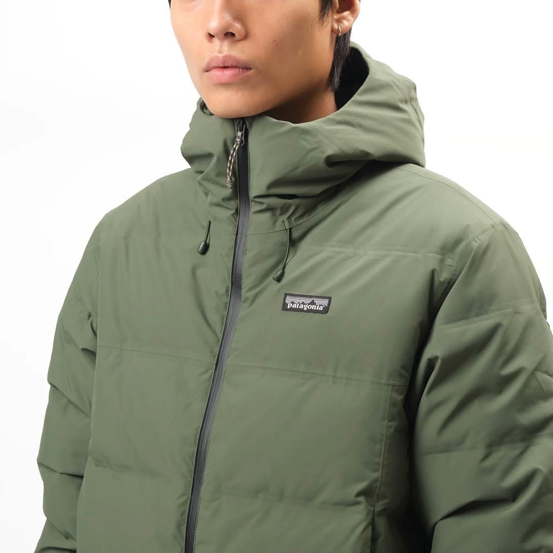 24/25秋冬 パタゴニア ジャクソングレイシャージャケット 防水 ダウン S