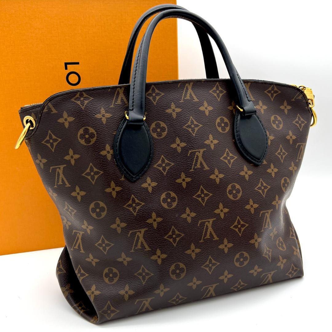 ルイヴィトン モノグラム フラワージップド トート PM バッグ C157
