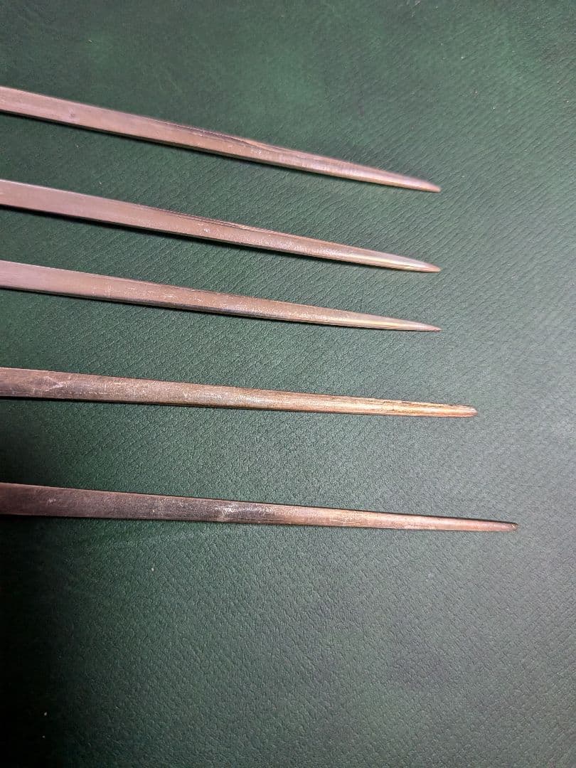 【銀製】菓子楊枝　5本合計23.2g!!