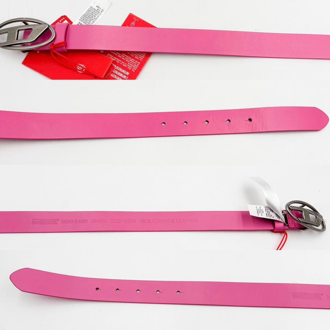 新品未使用✨ディーゼル　DIESEL ベルト　サンチュール 1DR ピンク