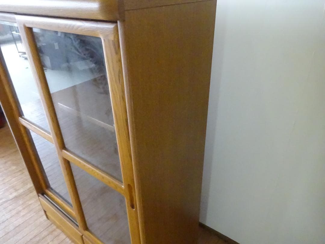 *ΘsunΘ*　浜本工芸　№.8600　書棚H　W85　本棚　飾り棚　美品