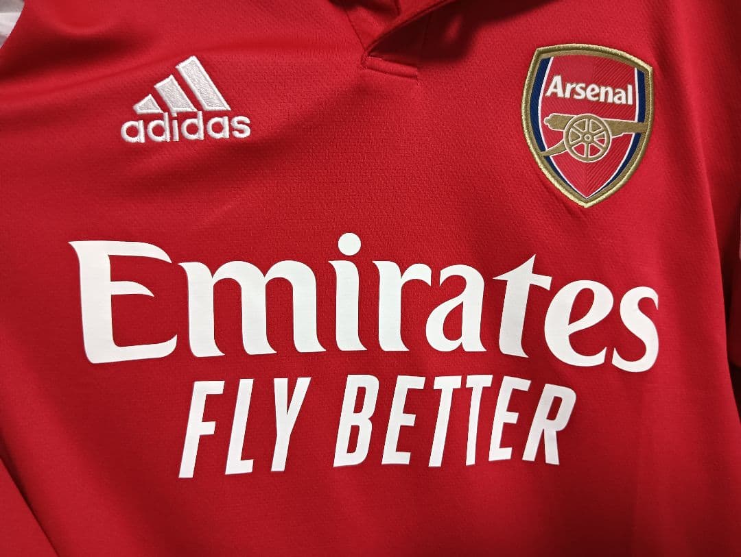 アーセナル ベン・ホワイト ユニフォーム 22/23ホーム L 紙タグ付き