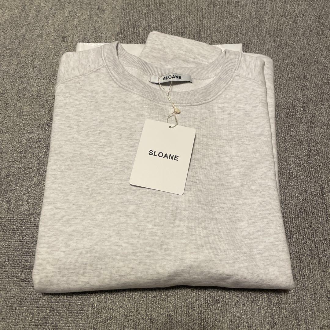 SLOANE x boutique310 小顔スウェット マーブル　佐藤佳菜子