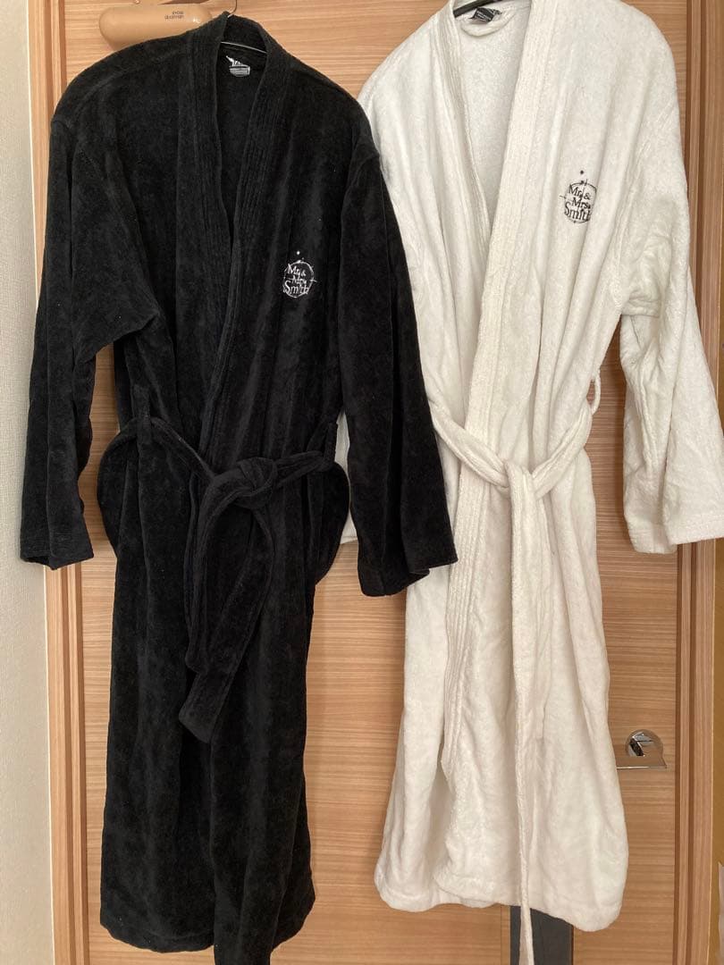 Mr & Mrs Smith バスローブ 2着セット