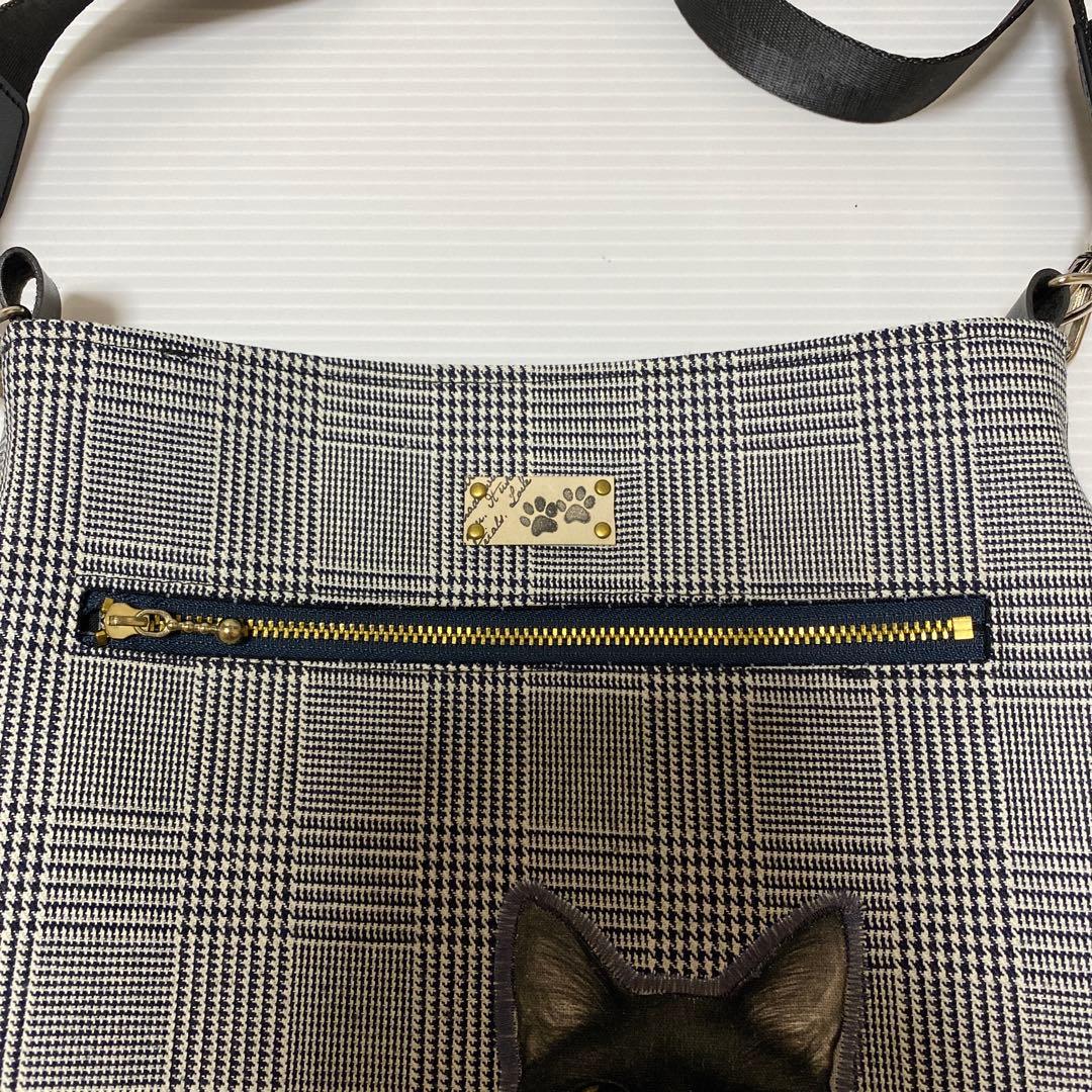 ゆ*ら様 ワンショルダートートバッグ コヤンイサムチョン　黒猫A