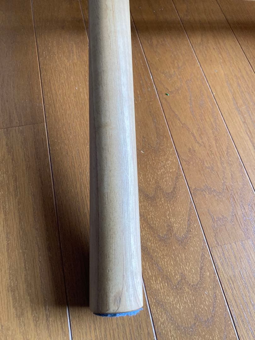 無印良品/MUJI 木製ミドルテーブル・オーク材 ナチュラル　ローテーブル