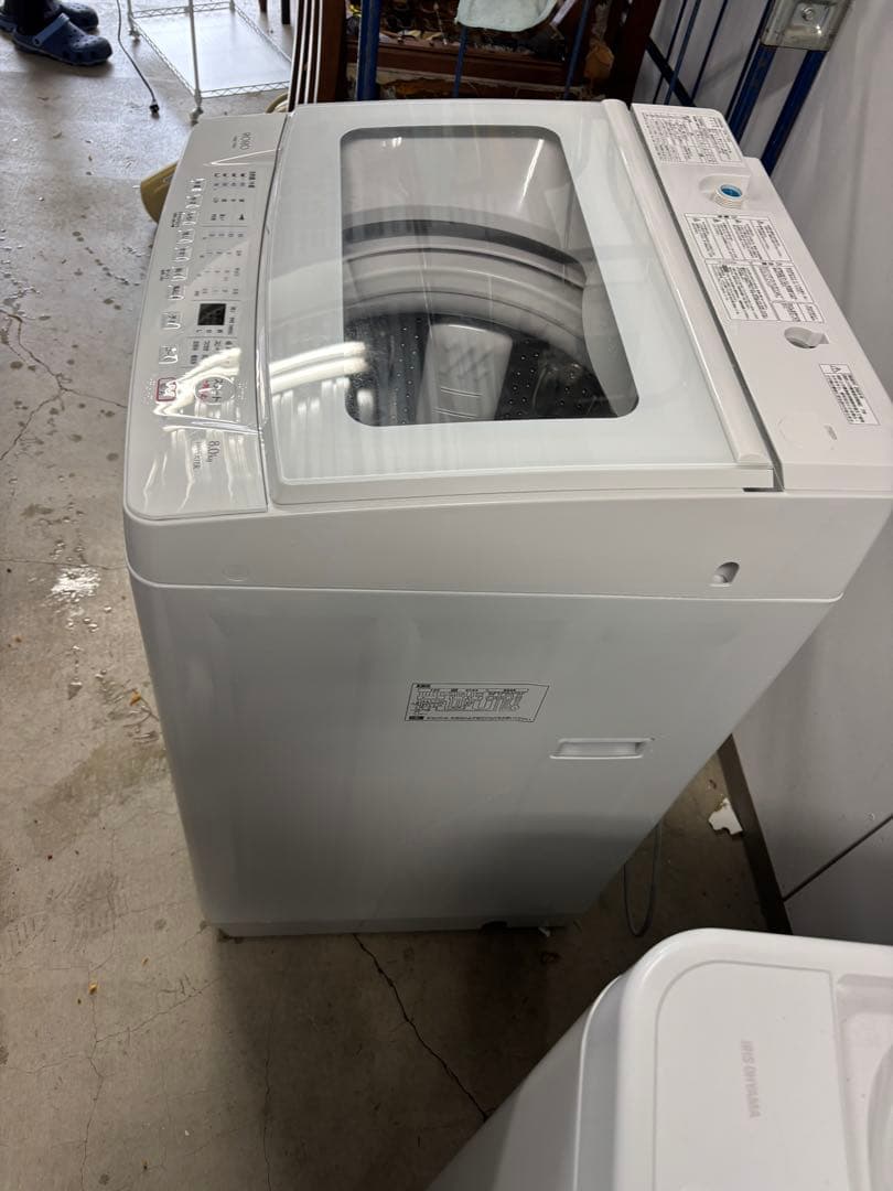 2023年製 ヤマダブランド 全自動洗濯機 YWM-TV80L 8kg T